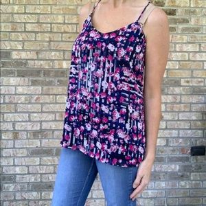 Abstract Flowy Tank Top